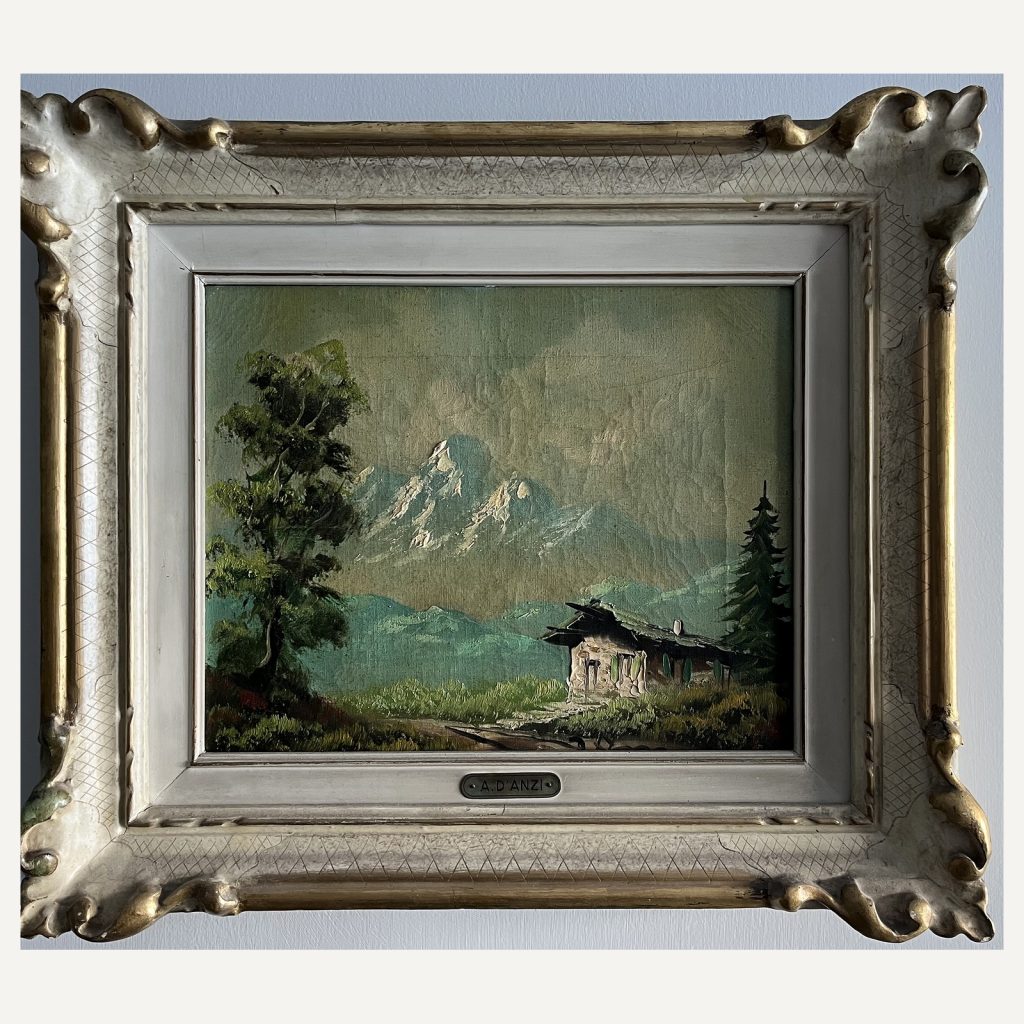 Alpes Suizos — pareja de paisajes — Amerigo D’Anzi