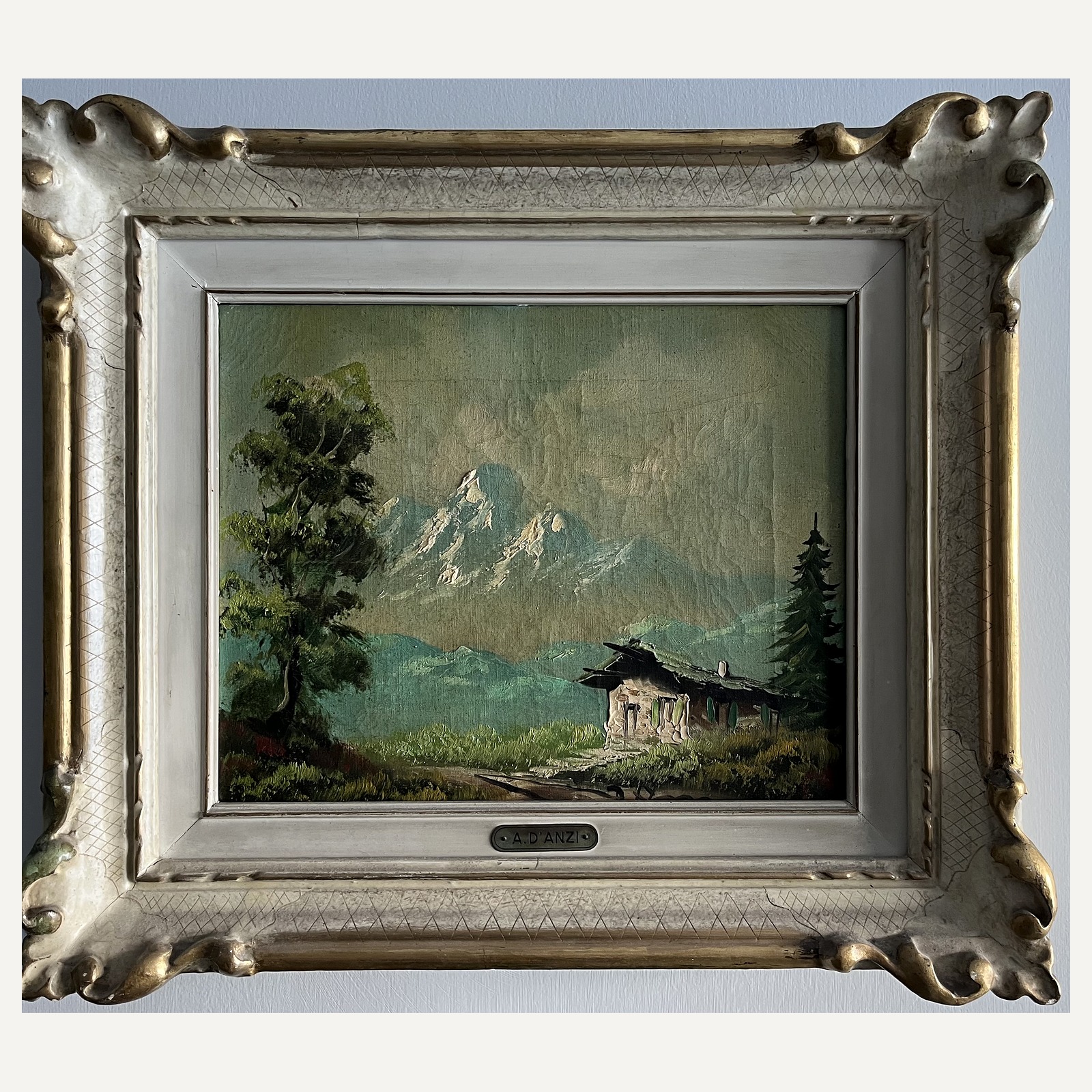 Alpes Suizos — pareja de paisajes — Amerigo D’Anzi