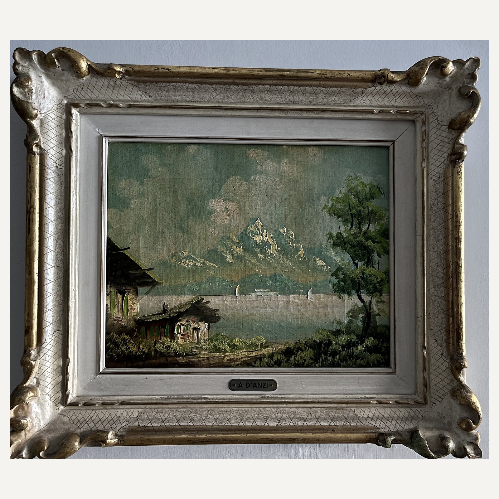 Alpes Suizos — pareja de paisajes — Amerigo D’Anzi